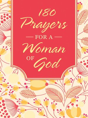 cover image of 180 Prayers for a Woman of God